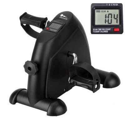 Mini Exercise Bike Portable Foot Cycle Arm & Leg Peddler Workout Bike With LCD - Image 1 of 4