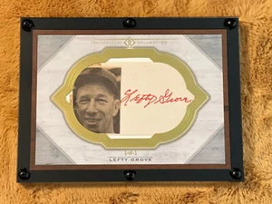 Lefty Grove 2017 Topps Transcendent 1/1 Oversized Cut Signature Autographed Auto - Picture 1 of 5