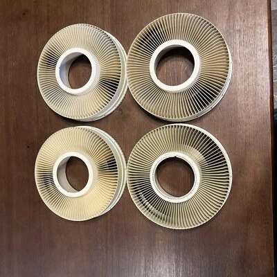 Lot Of 4 Vintage Sawyers Rototray Circular Slide Trays for 2x2 Slides 35mm - Image 1 of 4