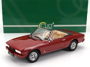 Peugeot 504 Cabriolet rouge métallisé de 1983 au 1/18 de Cult Models CML192-1 - Picture 1 of 2