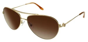 Gafas de sol BCBG Max Azria CAREFREE teñidas doradas/marrones - Imagen 1 de 1