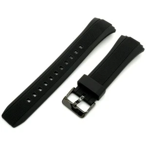 Genuine Casio Black Watch Band Strap Edifice EFA-131 EFA-131PB-1AV EFA-131RBSP-1 - Picture 1 of 2