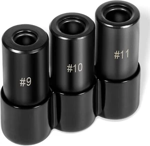 70940 Tap Socket Set #9#10#11 3pack for Larger Fractional M.C.T.I. Standard Taps - Picture 1 of 8