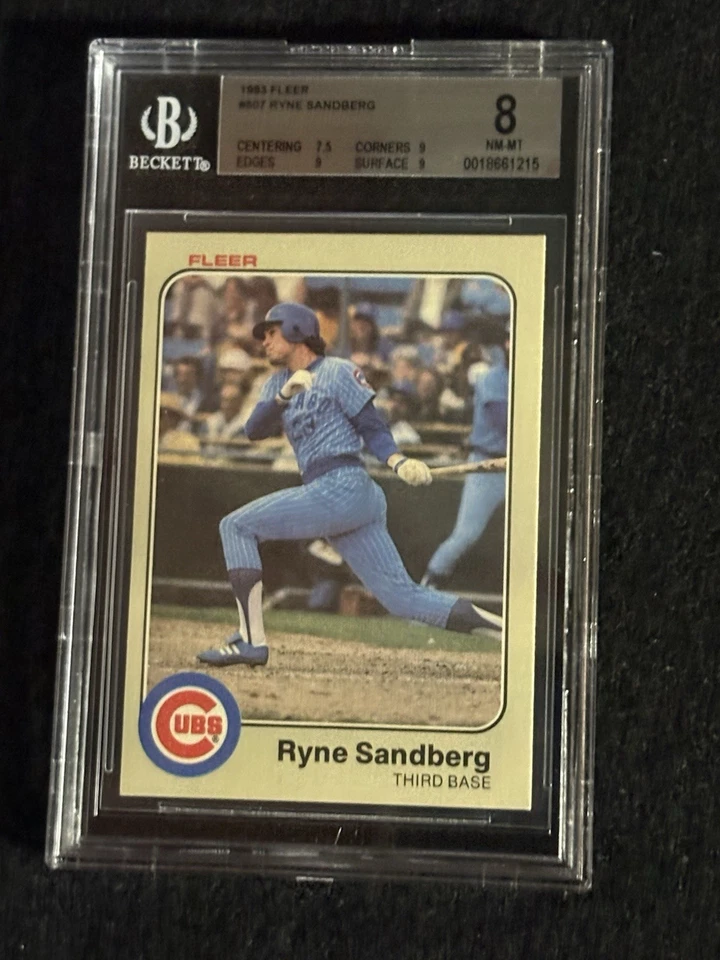 Fleer 1983 - Ryne Sandberg #507 (RC) Foto 1 de 2