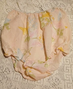 Vintage Panties 60s Flower Power Modest High Waist Bloomers - Picture 1 of 6