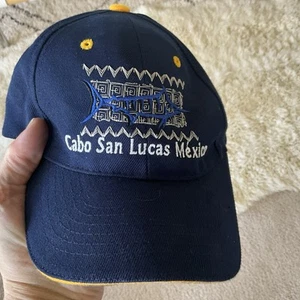 Cabo San Lucas Mexico One Size Hat Cap Fish Embroidered - Picture 1 of 5