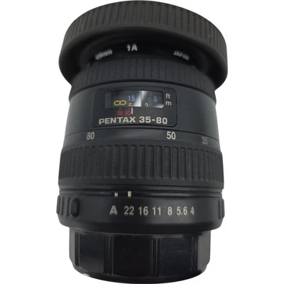 SMC Pentax-A 35-80mm f/4-5.6 Zoom Lens PK Mount & Quantaray 49mm Filter - Image 1 of 4