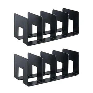 2PCS Acrylic File Organizer for Desk, Desktop Document/Mail Organizer, 4 Comp... - Picture 1 of 6