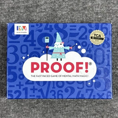 Proof! The Fast Paced Game of Mental Math Magic Card Game, Teachers’ Choice A - Image 1 of 4