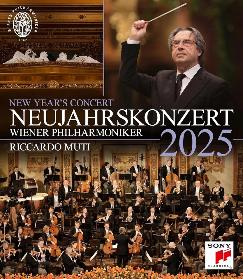 New Year's Concert: 2025 - Wiener Philharmoniker (Muti) (Blu-ray) - Photo 1/1