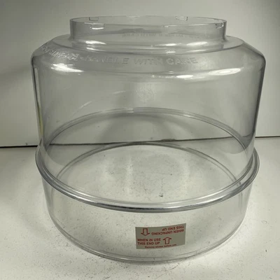 NuWave Pro Horno Infrarrojo Repuesto Domo Transparente y Extensión Anillo Extensor 20344 Foto 1 de 4