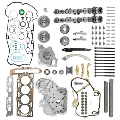 Kit de cadena de distribución de árbol de levas para Chevrolet Malibu HHR 2,4 L 2009-2012 con bomba de agua Foto 1 de 4