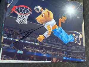 Rocky Mountain Lion Denver Nuggets NBA Maskottchen signed 8x10 Foto - Bild 1 von 1