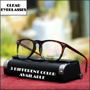 NEW WOMENS RETRO EYEGLASSES VINTAGE GEEK TORTOISE 3 COLOR ROUND SHAPE EYEWEAR - Picture 1 of 2