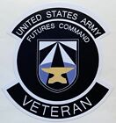US Army Futures Command Veteran Sticker Waterproof D250