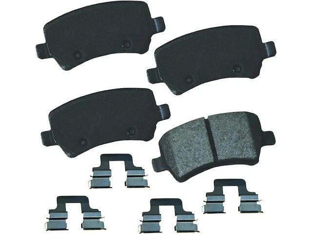 Juego de pastillas de freno traseras Delco 38926VQMD 2014 para Land Rover LR2 2013-2015 Foto 1 de 2
