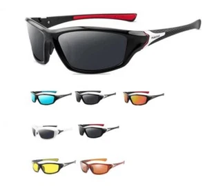 Herren Sonnenbrille Polarisiert Brillen Sport UV400 Pilotenbrille - Picture 1 of 8