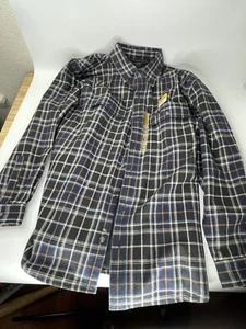 Carhartt Original Fit Rain Defender DWR Long Sleeve Mens Sz L Plaid button down - Picture 1 of 5