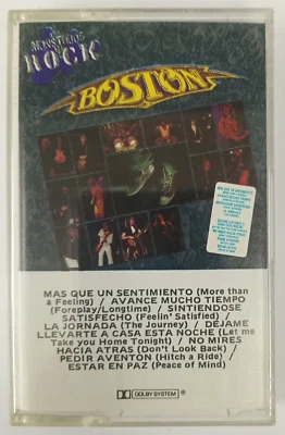 BOSTON - BOSTON - 1990 MEXICAN TAPE ALBUM, CLASSIC ROCK - Image 1 of 4