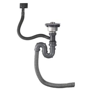 Replacement Drain Pipe Pvc Pipe Kitchen Sink Drain Kit Flexible Drain Pipe - Picture 1 of 11