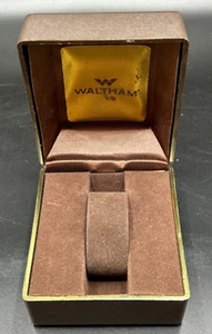 Waltham Watch Box - EMPTY - Vintage Display Box -1970's - Bild 1 von 12