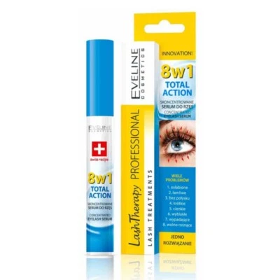 Eveline Eyelash Serum 8in1 Total Action Lash Growth Activator 10ml - Image 1 of 2