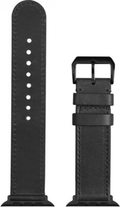 NEXT - Lederarmband für Apple Watch 38mm 40mm 41mm (ALLE SERIEN) - Schwarz - Bild 1 von 9