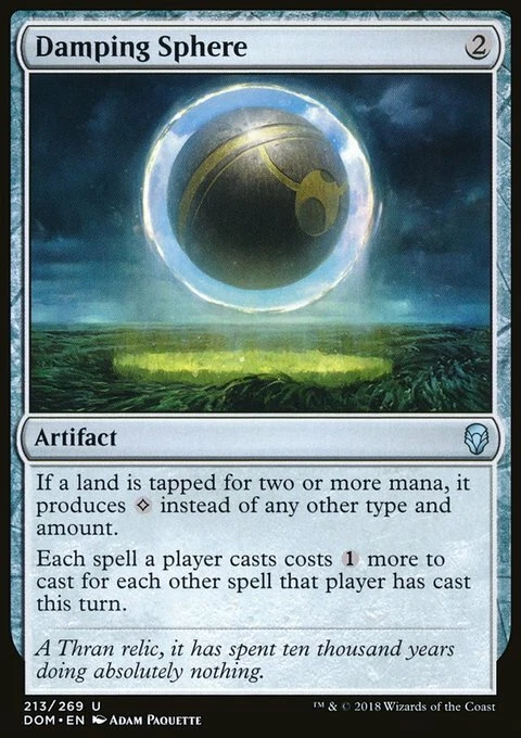 Magic the Gathering MTG Damping Sphere (213) Dominaria   LP - Image 1 of 1