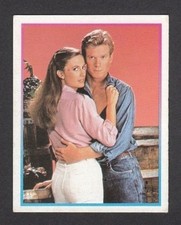 Falcon Crest Ana Alicia Billy Moses 1986 Spanish Superstar TV Card