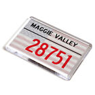 KÜHLSCHRANKMAGNET - Maggie Valley, 28751 - US-Postleitzahl