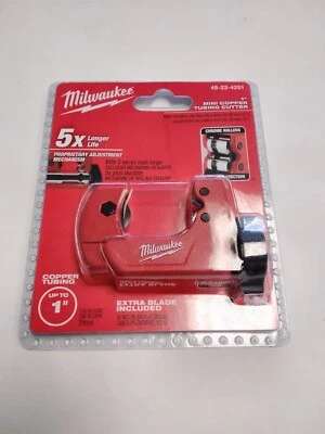 Milwaukee 48-22-4251 1 in Mini Copper Tubing Cutter - Image 1 of 4