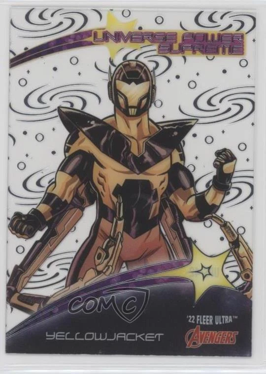 2022 Fleer Ultra Avengers Universe Power Supreme Yellowjacket #UPS-42 07np