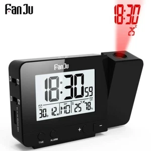 FanJu FJ3531B proyección reloj de mesa escritorio Led Digital despertador - Imagen 1 de 6