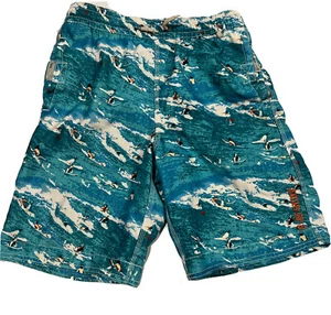 Boys Youth XL Swimming Swim Shorts trunks GapKids Blue Surf - Picture 1 of 11