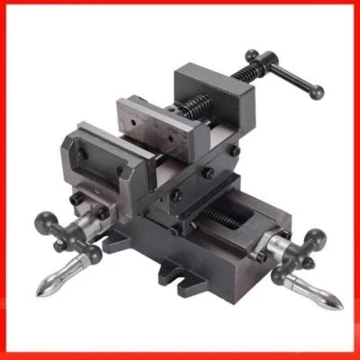 Two-Way Moving Vise 4 Inch Heavy Duty Cross Vise Drilling And Milling Machine - Image 1 of 4