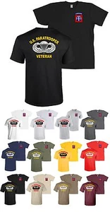 82nd Airborne Division US Fallschirmjäger Veteran T-Shirt Infantry Army - NEU - Bild 1 von 1