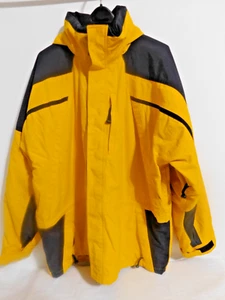 F7 - Obermyer All Terrain Clothing Men's Yellow/Black 2XL Ski Jacket - Picture 1 of 9