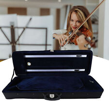 4/4 Violin Case with Hygrometer Oxford Cloth Cotton Lining Oblong Shape Violin