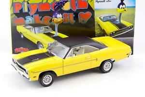 1:18 GMP 1970 Plymouth Road Runner The Loved Uccello Air Grabber Figura Giallo /