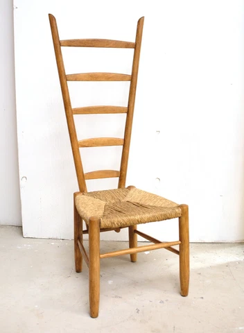 Mid-Century Otto Gerdau Italy Manner of Gio Ponti Perriand Style Fireside Chair Cover