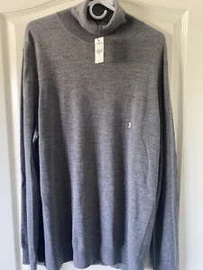 Express Men's Size XL Dark Gray Pullover Turtleneck Sweater Brand New with Tags - Picture 1 of 2