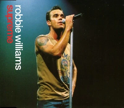 Maxi-CD Robbie Williams - Supreme / Don't Do Love (3 Tracks +Video, Made in EU) - Bild 1 von 3