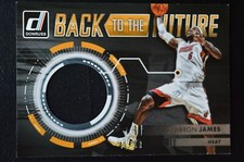 2015-16 Donruss Back To The Future Materials Jersey LEBRON JAMES /99