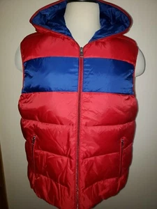 Michael Kors New Men’s full zip Sleeveless Hooded Down water repellent Jacket XL - Picture 1 of 12