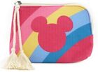 DISNEY X JUNK FOOD TARGET MICKEY & MINNIE MOUSE TRAVEL COSMETICS BAG COIN PURSE