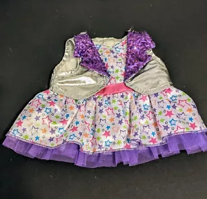Build-A-Bear Purple Star Dress - Picture 1 of 3
