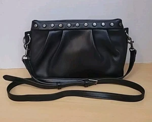Universal Thread Goods Co Handtasche/Geldbörse/Umhängetasche schwarz Nieten Clutch Vintage - Bild 1 von 12