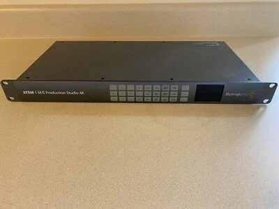 Interruptor 4k Blackmagic Design ATEM 1 M/E Production Studio  Foto 1 de 2