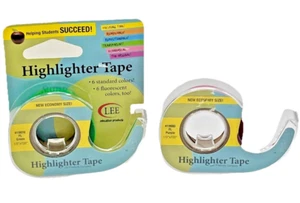 Abnehmbares Textmarker Band - Menge 2: Grün & Lila (1/2" x 720" Rollen) NEU! - Bild 1 von 10