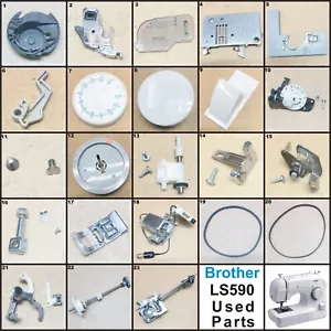 Genuine BROTHER LS590 Used Parts In Good Condition Some Fit Other Models - Picture 1 of 48